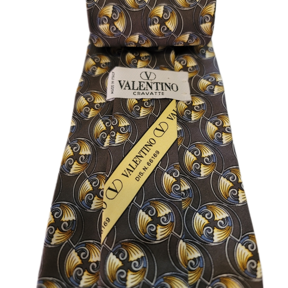Valentino Printed Silk Tie